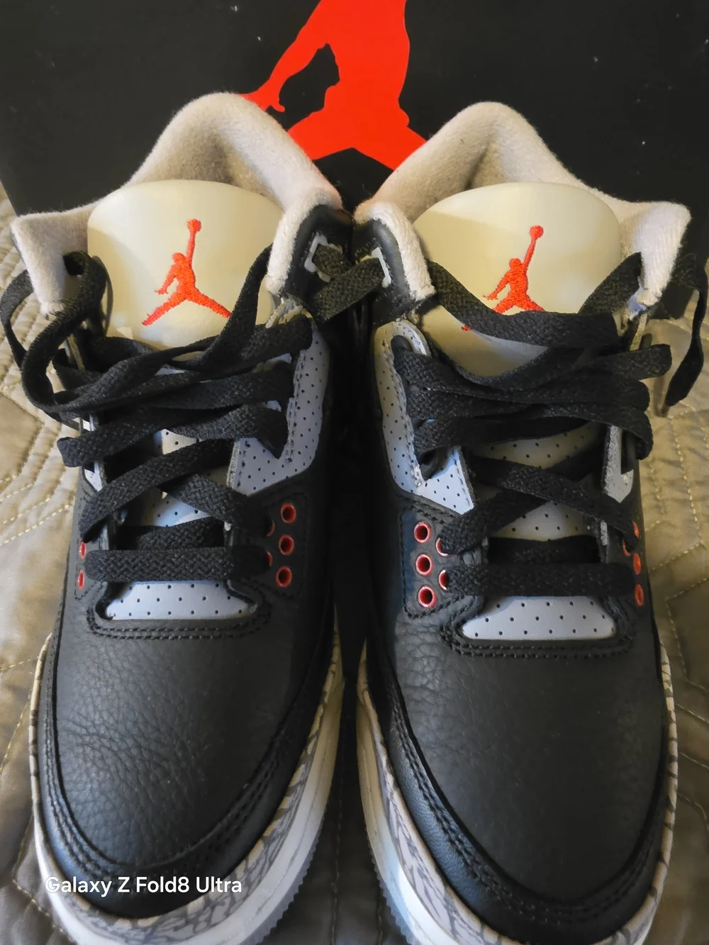 Nike Kids' Black/White/Red Low-Top Sneakers